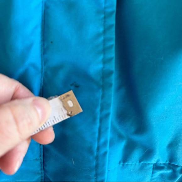 COLUMBIA BUGABOO Vintage 80/90s 3-in-1 Ski Coat Jacket Blue Pink Yellow Women L - Picture 16 of 16